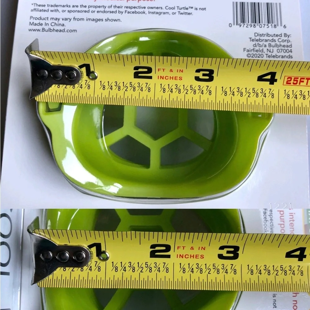 NEW COOL TURTLE Mask Enhancer BREATHE EASY & STAY COOL Green UNISEX Adult 6 Pk
